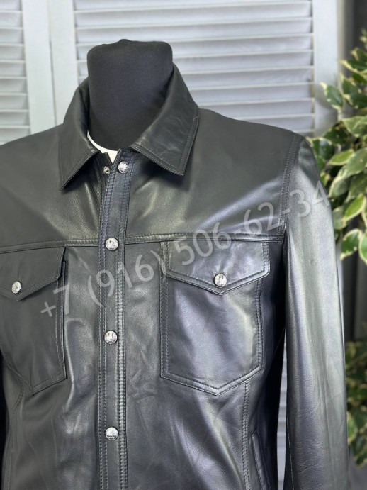 Кожаная куртка Hermes 16466