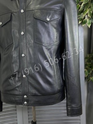 Кожаная куртка Hermes 16466