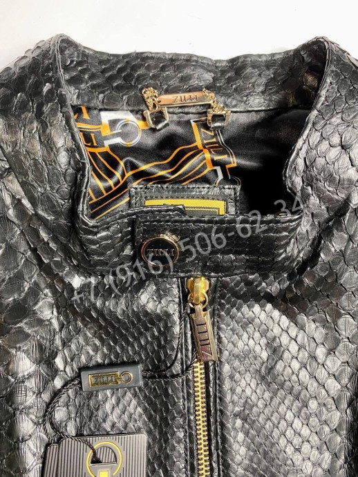 Куртка из кожи питона ZILLI 6515