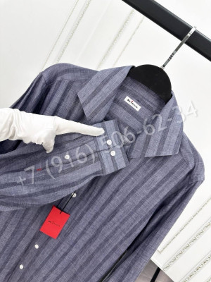 Рубашка KITON 100% лен 28057