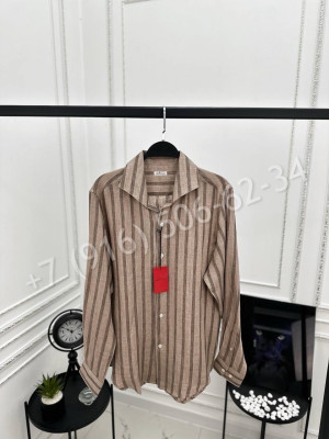 Рубашка KITON 100% лен 28057