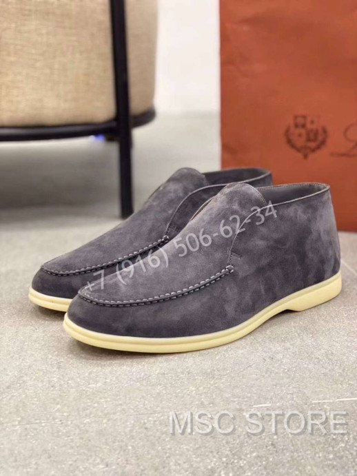 Лоферы Loro Piana на меху 8520