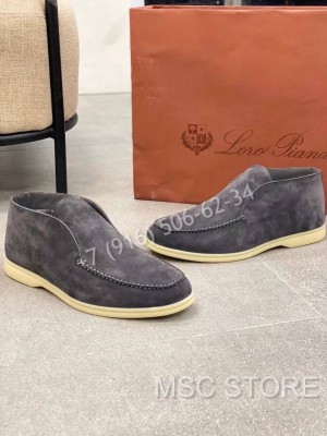 Лоферы Loro Piana на меху 8520