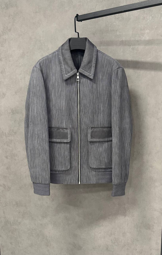 Кожаная куртка Hermes 5741