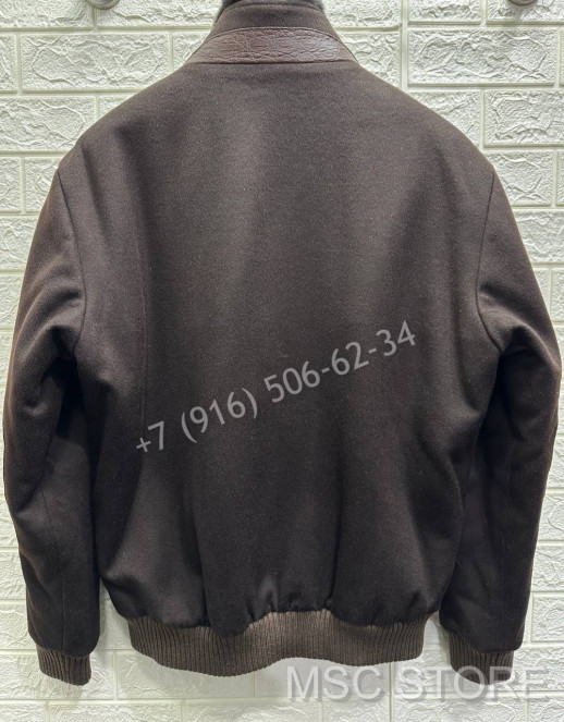 Куртка Loro Piana на меху с кожей крокодила 9230