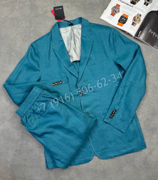 Прогулочный костюм KITON из льна 32268