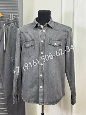 Прогулочный костюм из денима Brunello Cucinelli 34108 3