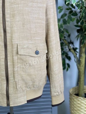 Льняная куртка-ветровка Loro Piana 15046