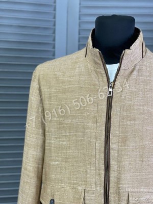 Льняная куртка-ветровка Loro Piana 15046