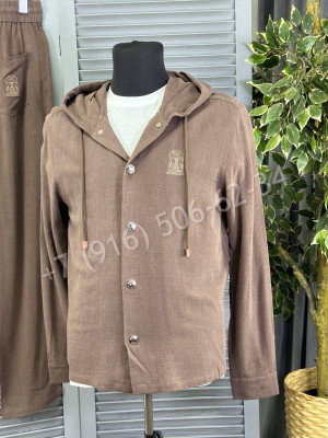 Прогулочный костюм Brunello Cucinelli из льна 15864