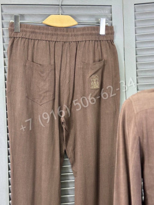 Прогулочный костюм Brunello Cucinelli из льна 15864