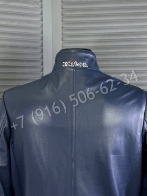 Кожаная куртка Kiton 27256