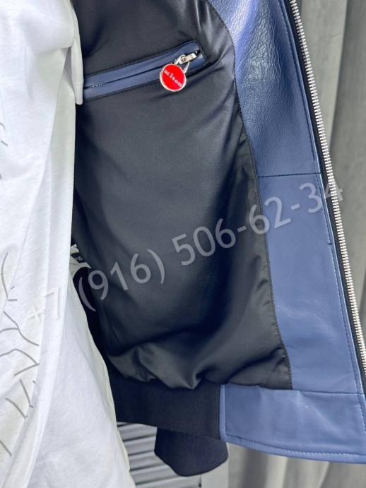 Кожаная куртка Kiton 27256