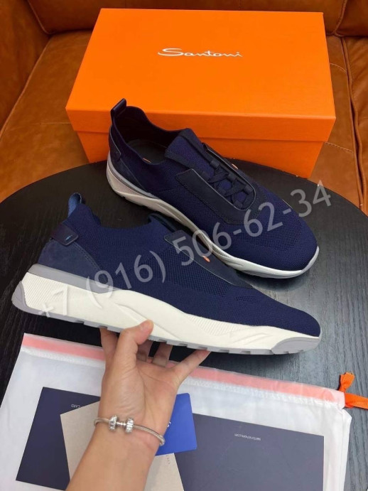 Кроссовки Santoni 17776