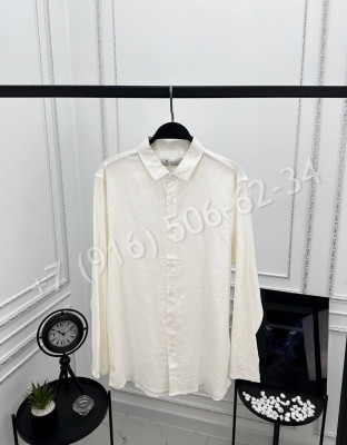 Рубашка Brunello Cucinelli 80% лен 28058