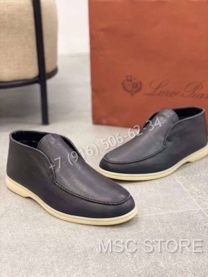 Лоферы Loro Piana на меху 8521