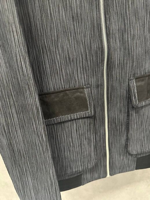 Кожаная куртка Hermes 5741 1