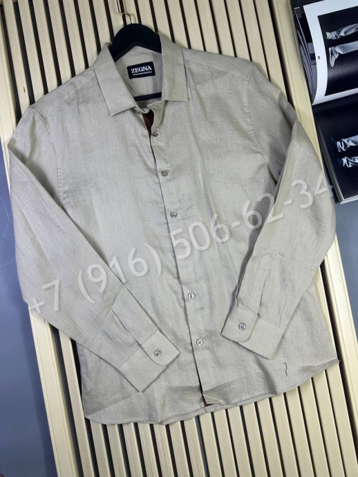 Рубашка Zegna из льна 30157