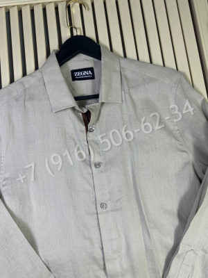 Рубашка Zegna из льна 30157