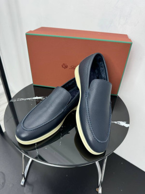 Лоферы Loro Piana на меху 17477 1