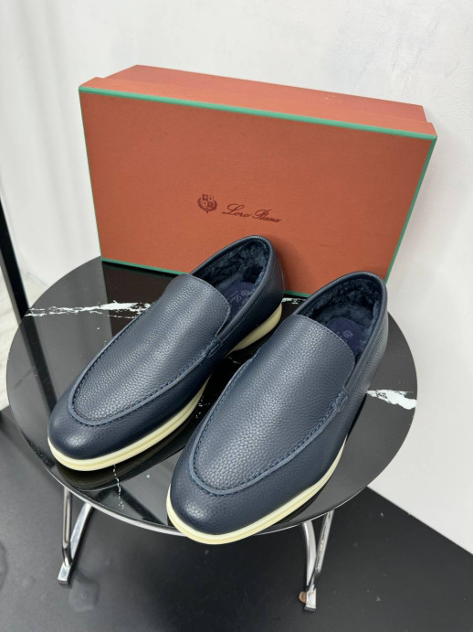 Лоферы Loro Piana на меху 17477 1