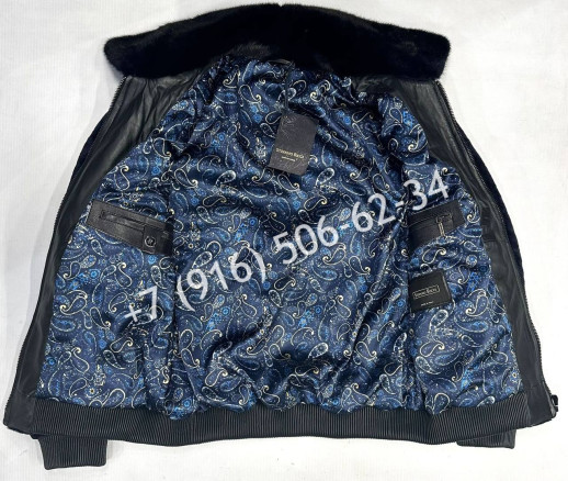 Куртка Stefano Ricci каракуль/ ворот норка 5423 2