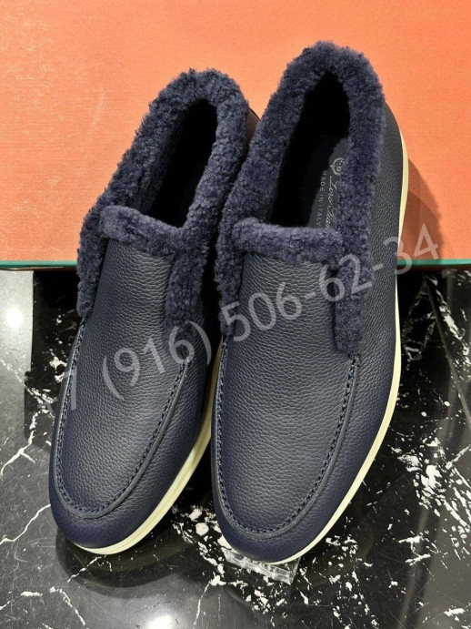 Лоферы Loro Piana на меху 22790