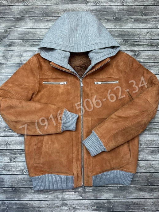 Замшевая куртка Brunello Cucinelli 24351