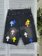 Джинсовые шорты Chrome Hearts 17170