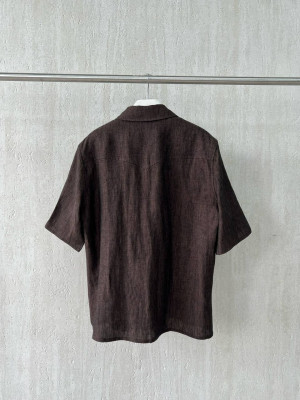 Рубашка Brunello Cucinelli из льна 12184 1