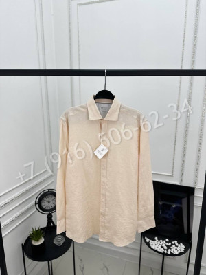 Рубашка Brunello Cucinelli 810% лен 28059