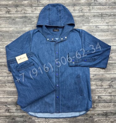 Прогулочный костюм из джинсы KITON 18774