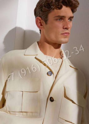 Рубашка из льна Loro Piana 29357