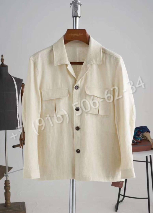 Рубашка из льна Loro Piana 29357