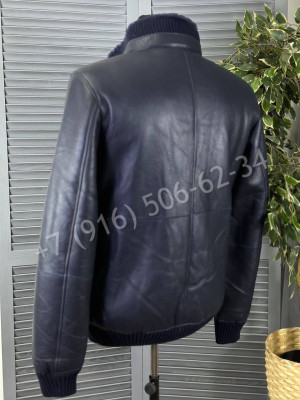 Комбинированная дубленка / кардиган с мехом внутри Brunello Cucinelli 20979