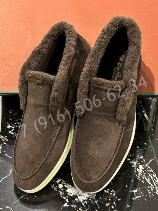 Лоферы Loro Piana на меху 22791