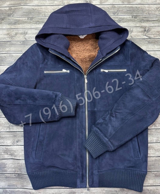 Замшевая куртка Brunello Cucinelli 24352