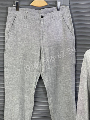 Льняной костюм KITON 15048