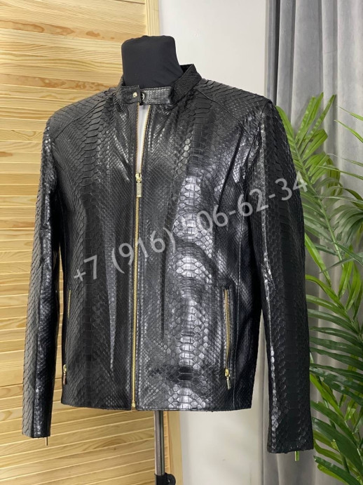 Куртка ZILLI из кожи питона 5456