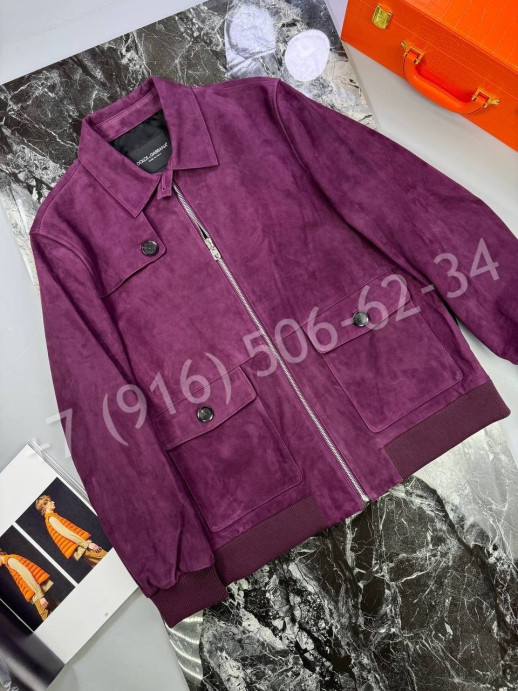 Замшевая куртка Dolce & Gabbana 25865