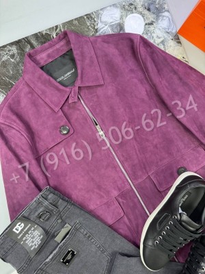 Замшевая куртка Dolce & Gabbana 25865