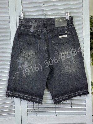 Джинсовые шорты Chrome Hearts 17171