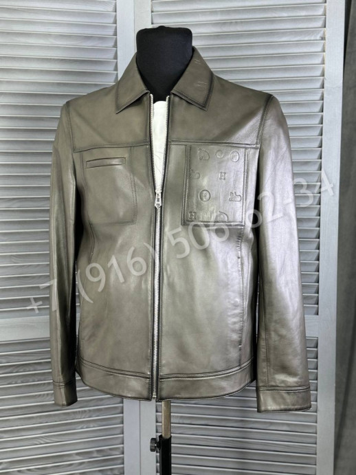 Кожаная куртка Hermes 27258