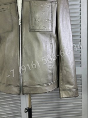 Кожаная куртка Hermes 27258