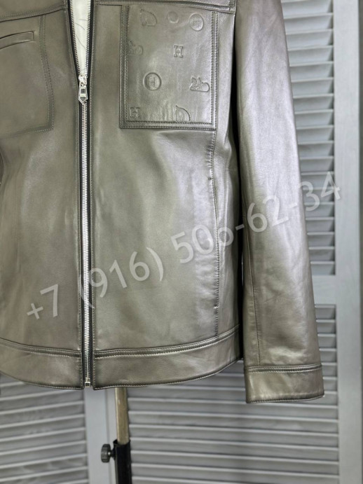 Кожаная куртка Hermes 27258