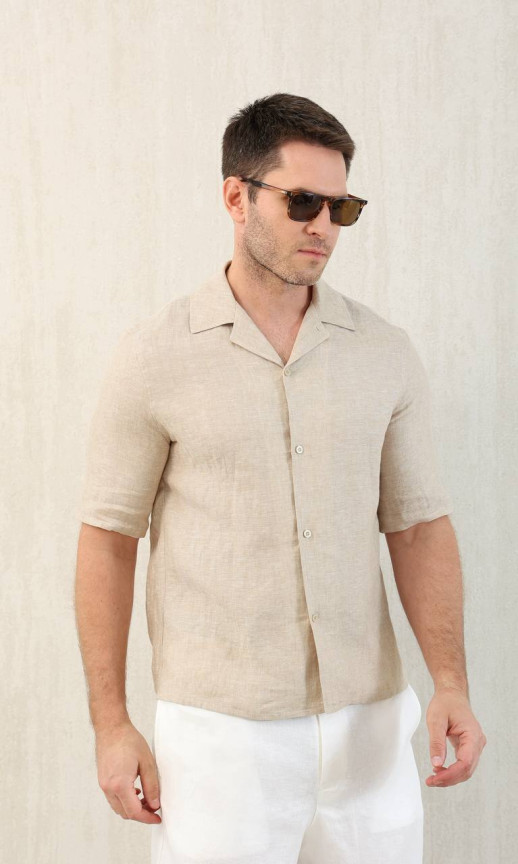 Рубашка Brunello Cucinelli из льна 12184 2