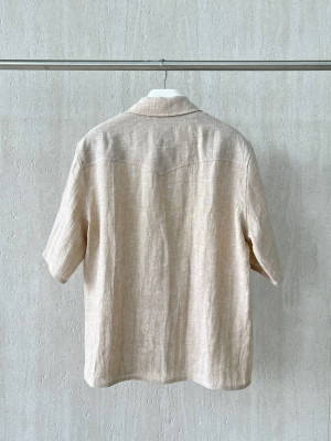 Рубашка Brunello Cucinelli из льна 12184 2