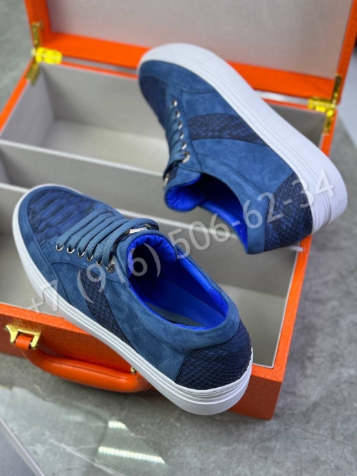 Кеды Stefano Ricci из кожи питона 28661