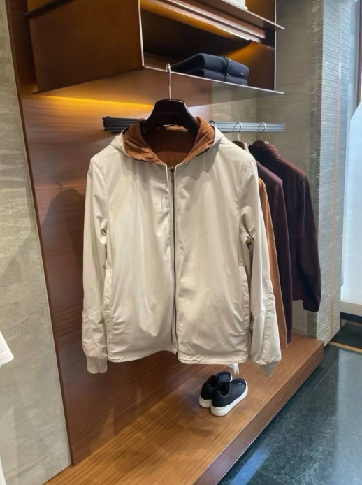 Замшевая куртка Zegna 8777