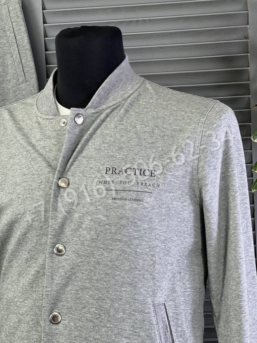 Прогулочный костюм Brunello Cucinelli из хлопка 19584